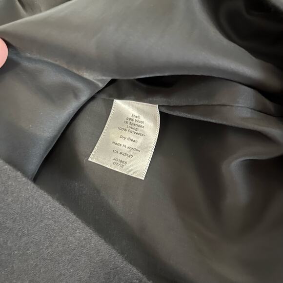 Talbots Women’s Black Wool Pencil Skirt Size 6 - Picture 5 of 8